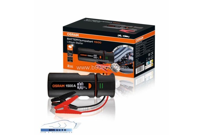 Osram BATTERYjumpstart 1500 Akkumulátor Jump Starter - Powerbank